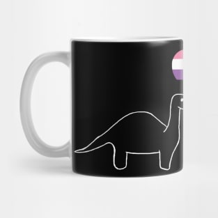 Genderfluid Dinos Mug